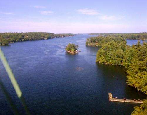 1000 Island river bridge crossing