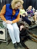 Me and Boz ringside CRC 2014  - Click for Larger View