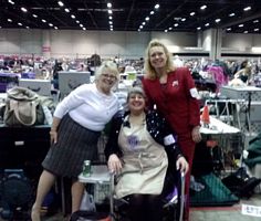 Karen Terry Me at set up - Click for Larger View